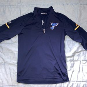Blues quarter-zip